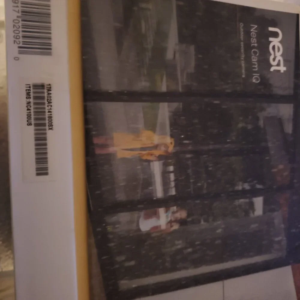 NEST IQ SMART NC4100US SECURITY CAMERA 2 WAY SPEAKER FROM PHONE